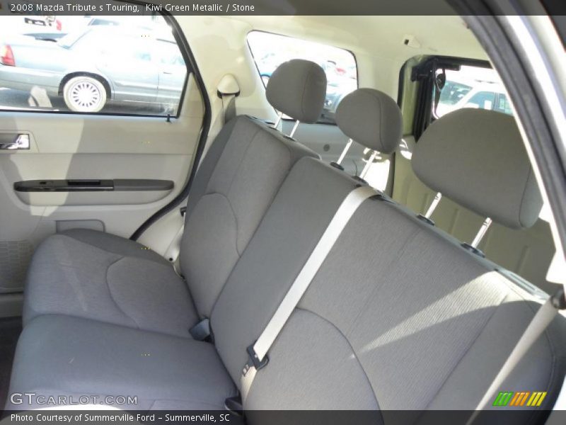 Kiwi Green Metallic / Stone 2008 Mazda Tribute s Touring
