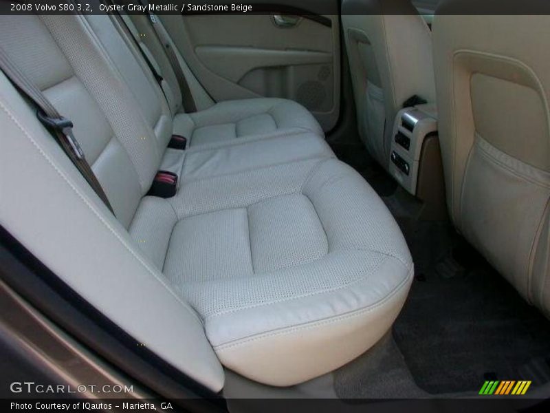 Oyster Gray Metallic / Sandstone Beige 2008 Volvo S80 3.2