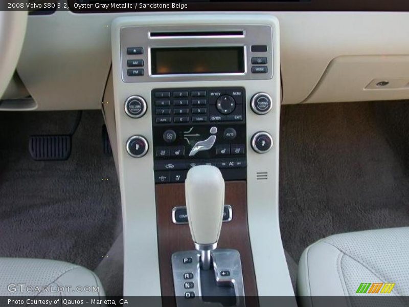 Oyster Gray Metallic / Sandstone Beige 2008 Volvo S80 3.2