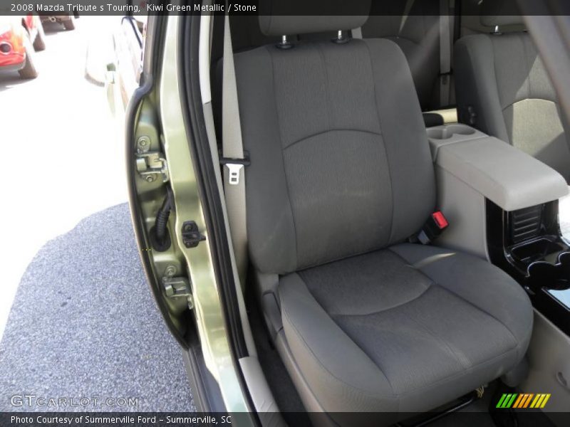 Kiwi Green Metallic / Stone 2008 Mazda Tribute s Touring