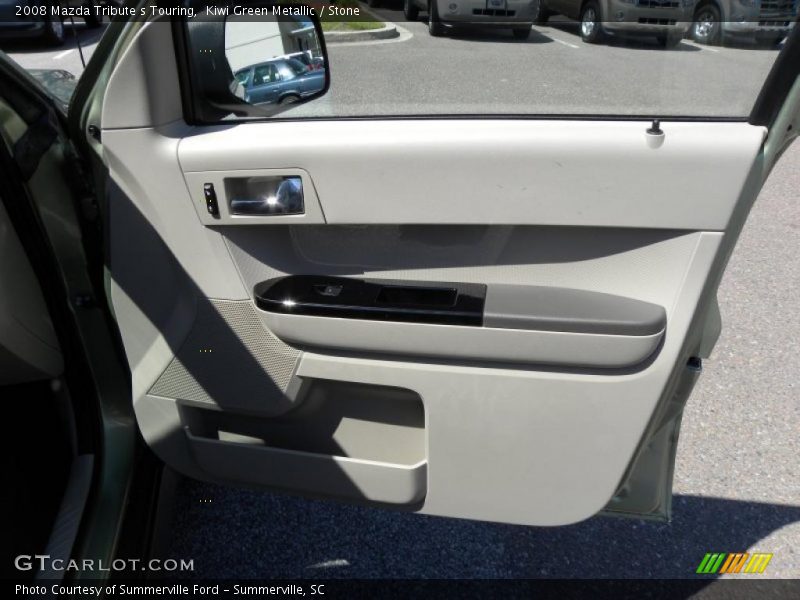 Kiwi Green Metallic / Stone 2008 Mazda Tribute s Touring