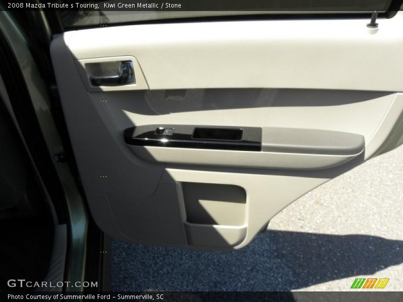 Kiwi Green Metallic / Stone 2008 Mazda Tribute s Touring