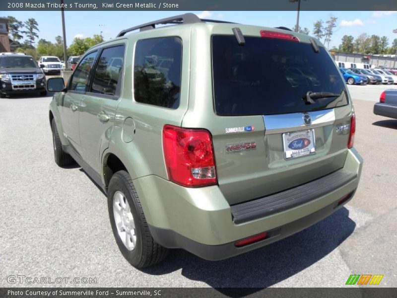 Kiwi Green Metallic / Stone 2008 Mazda Tribute s Touring