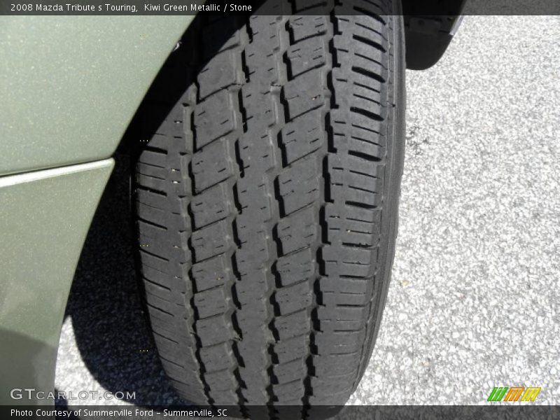 Kiwi Green Metallic / Stone 2008 Mazda Tribute s Touring