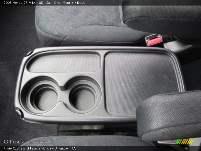 Satin Silver Metallic / Black 2005 Honda CR-V LX 4WD