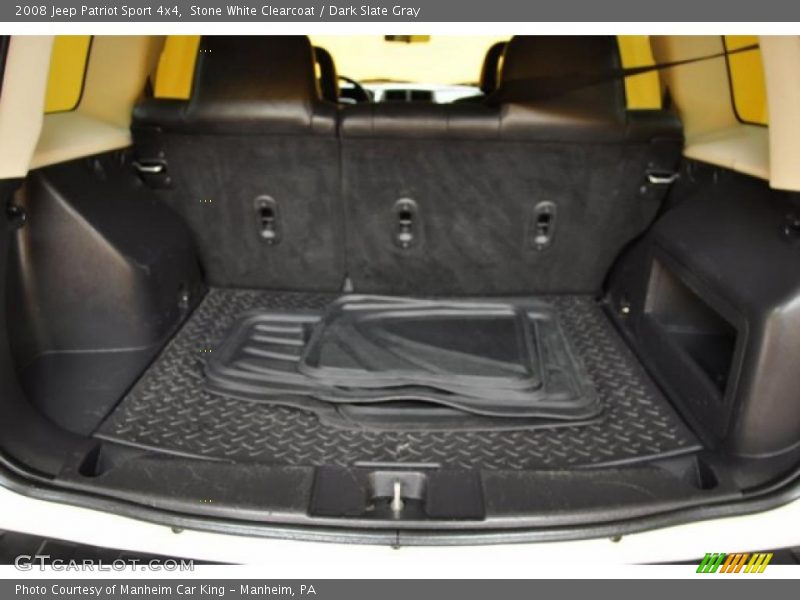 Stone White Clearcoat / Dark Slate Gray 2008 Jeep Patriot Sport 4x4