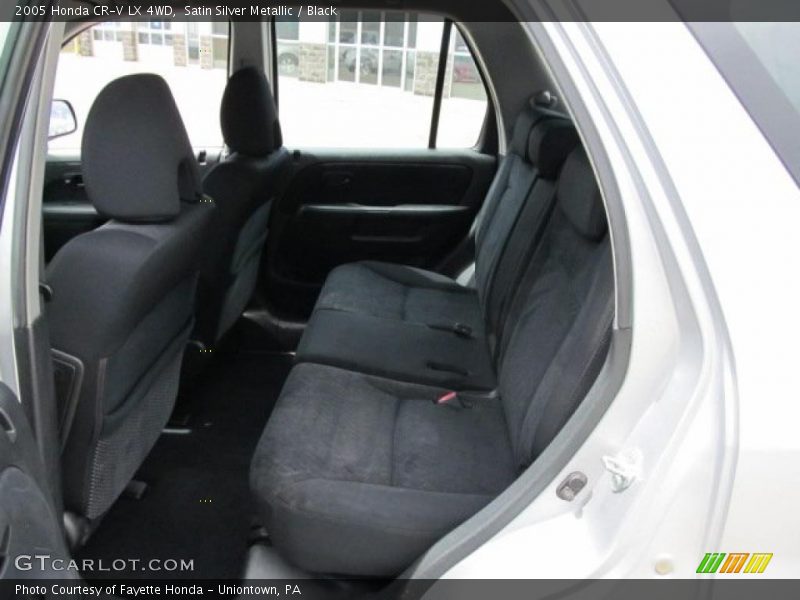 Satin Silver Metallic / Black 2005 Honda CR-V LX 4WD