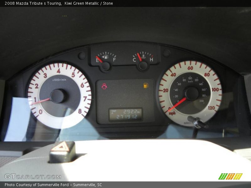  2008 Tribute s Touring s Touring Gauges