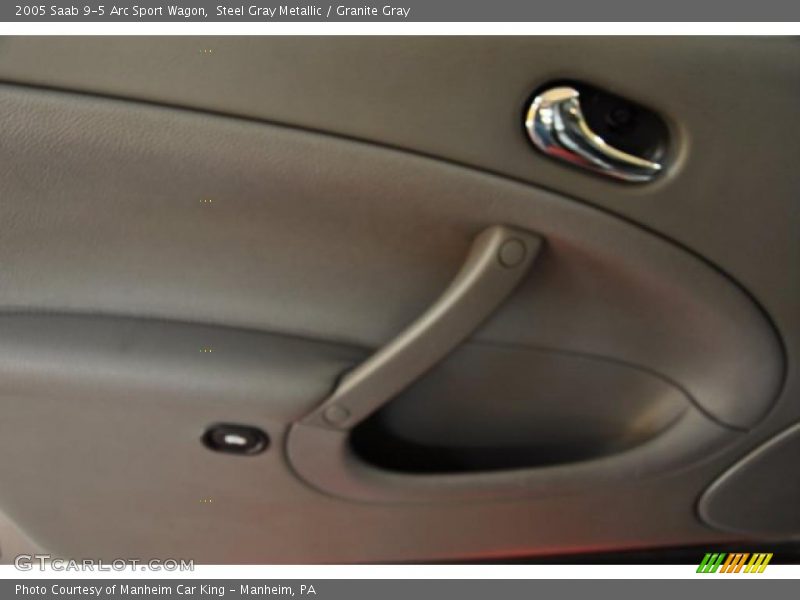 Steel Gray Metallic / Granite Gray 2005 Saab 9-5 Arc Sport Wagon