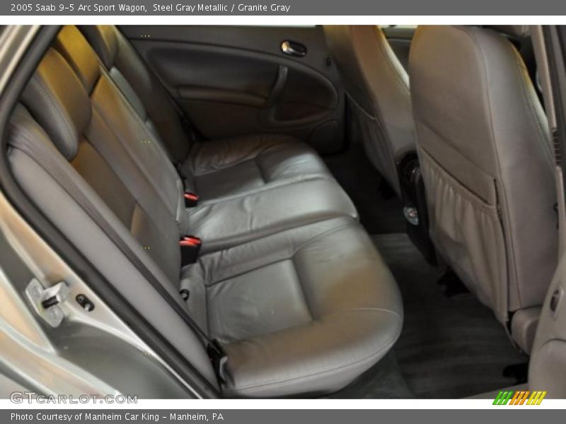 Steel Gray Metallic / Granite Gray 2005 Saab 9-5 Arc Sport Wagon