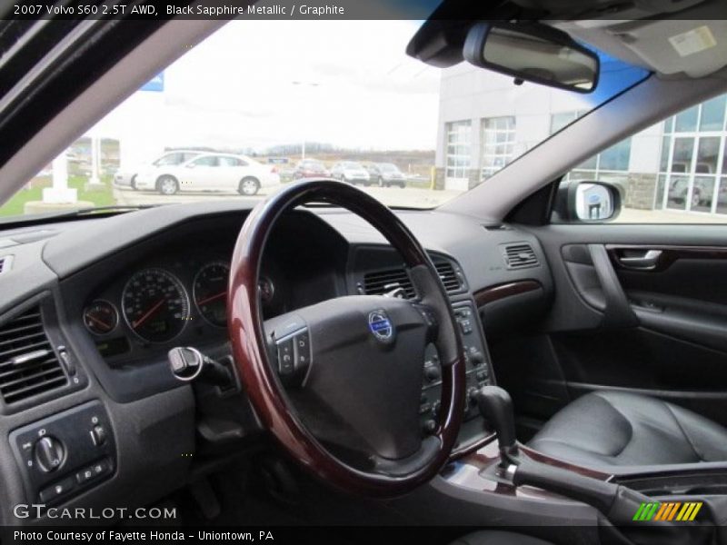 Black Sapphire Metallic / Graphite 2007 Volvo S60 2.5T AWD