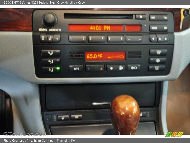 Steel Grey Metallic / Grey 2000 BMW 3 Series 323i Sedan