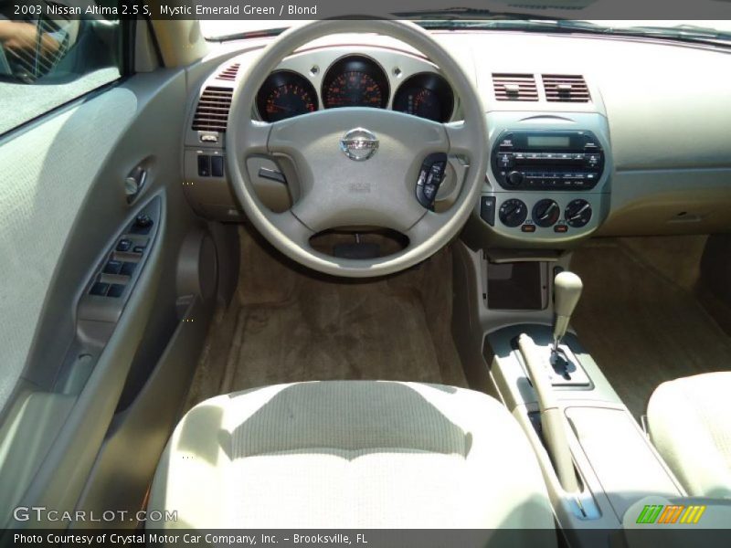 Mystic Emerald Green / Blond 2003 Nissan Altima 2.5 S