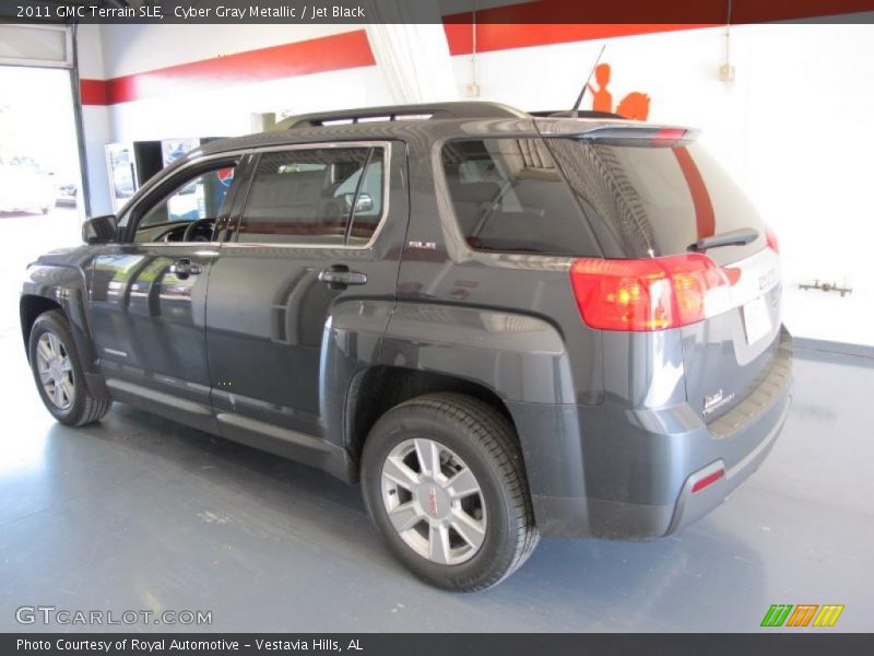 Cyber Gray Metallic / Jet Black 2011 GMC Terrain SLE