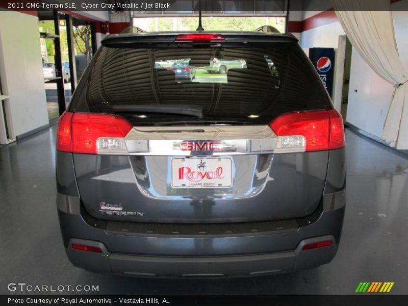 Cyber Gray Metallic / Jet Black 2011 GMC Terrain SLE