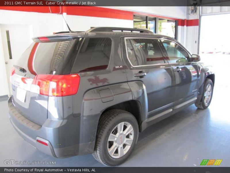 Cyber Gray Metallic / Jet Black 2011 GMC Terrain SLE