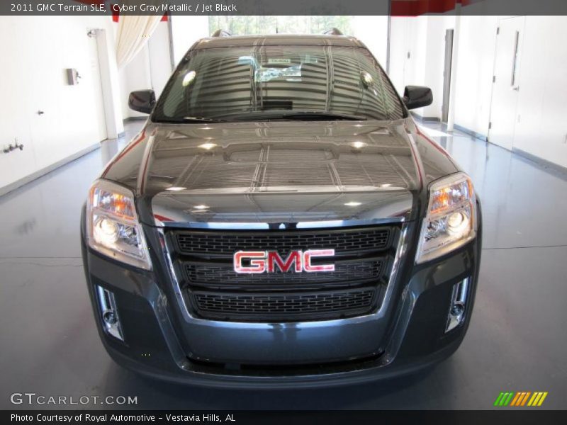 Cyber Gray Metallic / Jet Black 2011 GMC Terrain SLE
