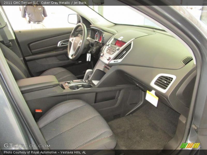Cyber Gray Metallic / Jet Black 2011 GMC Terrain SLE