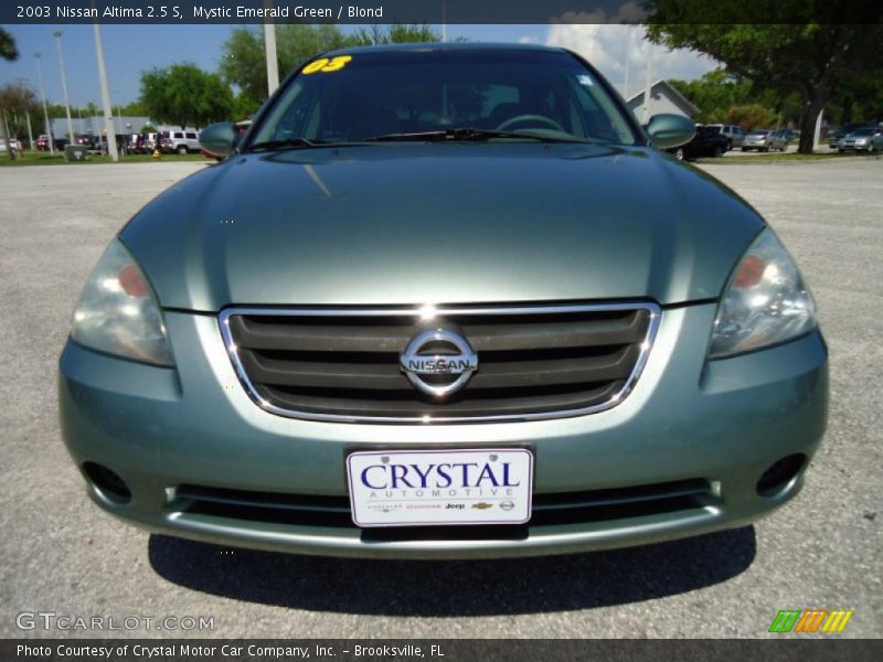 Mystic Emerald Green / Blond 2003 Nissan Altima 2.5 S