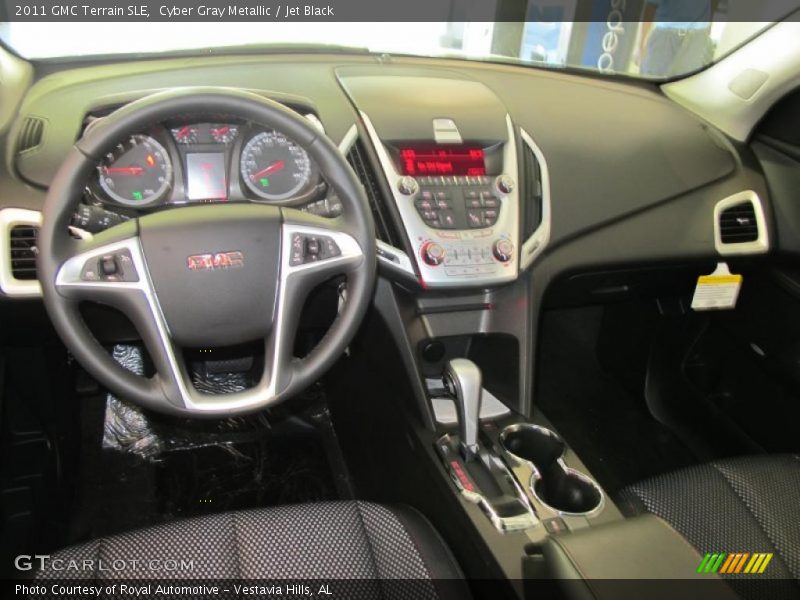 Cyber Gray Metallic / Jet Black 2011 GMC Terrain SLE