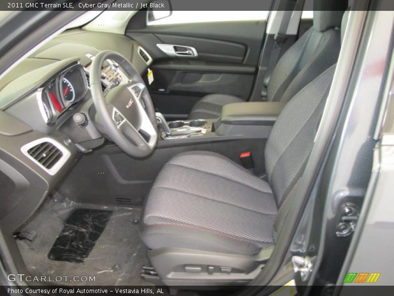 Cyber Gray Metallic / Jet Black 2011 GMC Terrain SLE