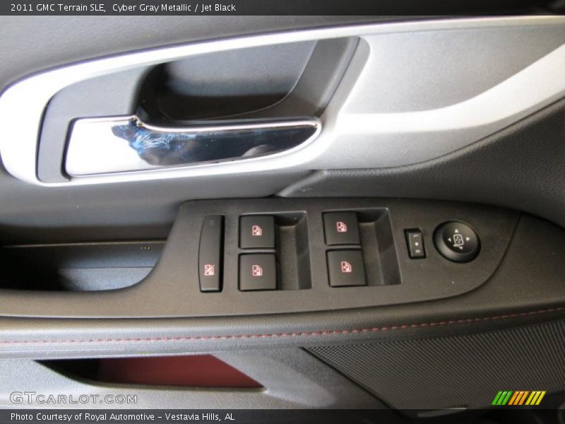 Cyber Gray Metallic / Jet Black 2011 GMC Terrain SLE
