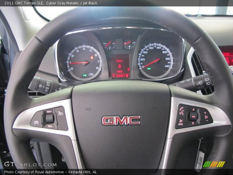 Cyber Gray Metallic / Jet Black 2011 GMC Terrain SLE