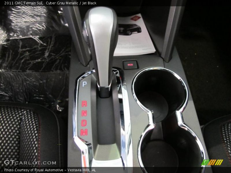 Cyber Gray Metallic / Jet Black 2011 GMC Terrain SLE