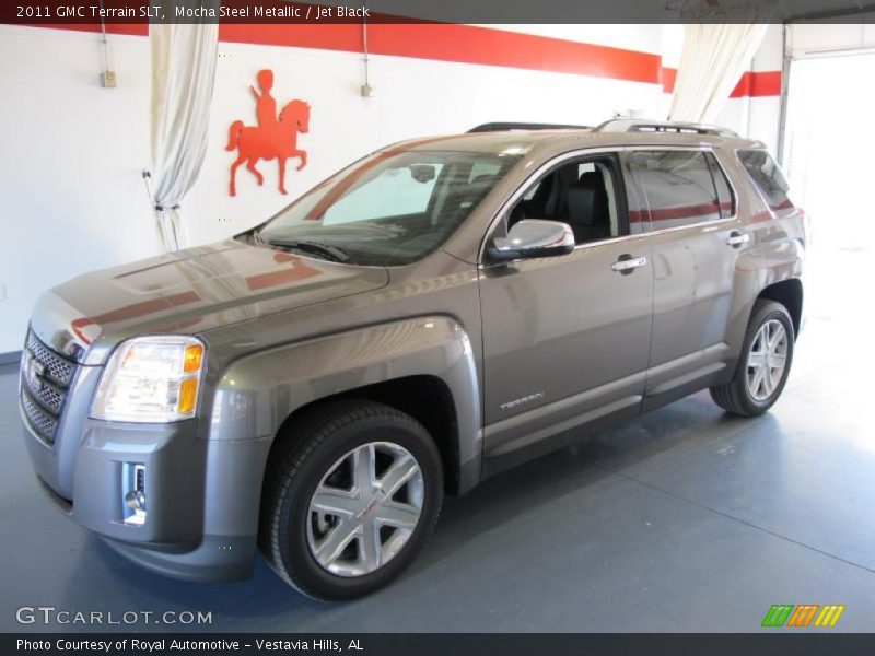 Mocha Steel Metallic / Jet Black 2011 GMC Terrain SLT