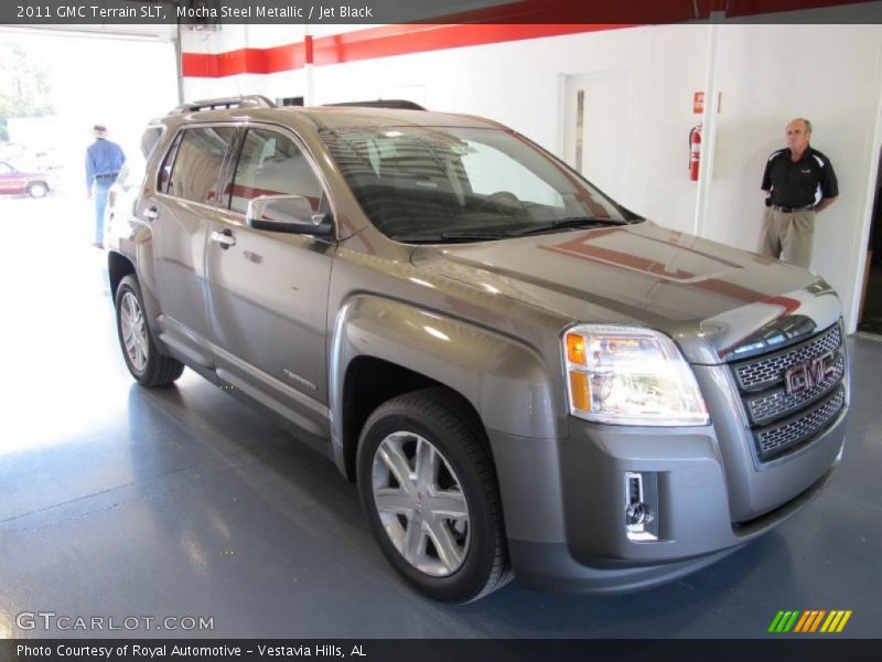 Mocha Steel Metallic / Jet Black 2011 GMC Terrain SLT