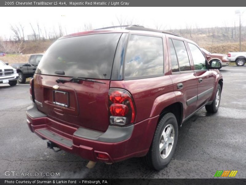 Majestic Red Metallic / Light Gray 2005 Chevrolet TrailBlazer LS 4x4