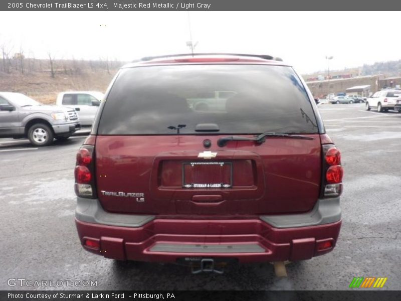 Majestic Red Metallic / Light Gray 2005 Chevrolet TrailBlazer LS 4x4