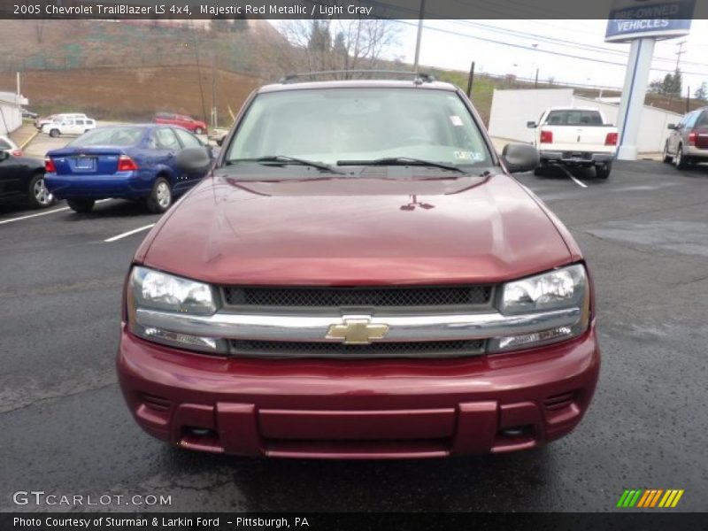 Majestic Red Metallic / Light Gray 2005 Chevrolet TrailBlazer LS 4x4