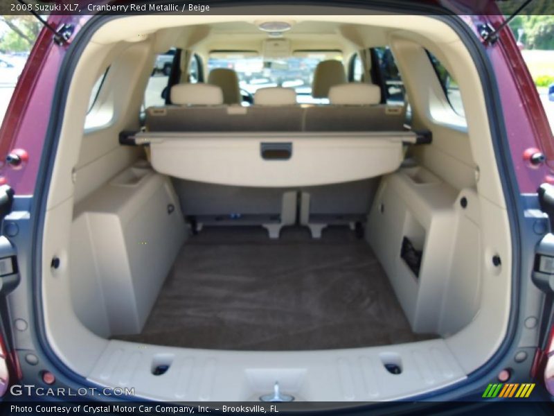 Cranberry Red Metallic / Beige 2008 Suzuki XL7