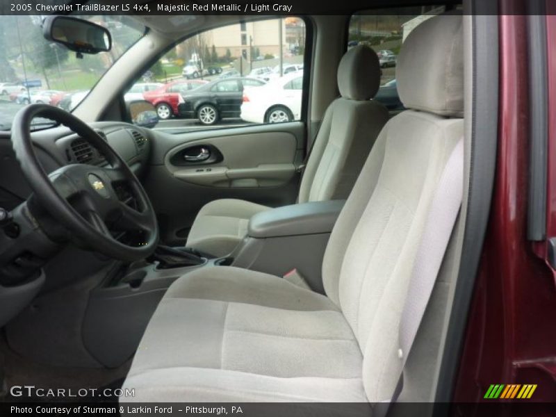 Majestic Red Metallic / Light Gray 2005 Chevrolet TrailBlazer LS 4x4