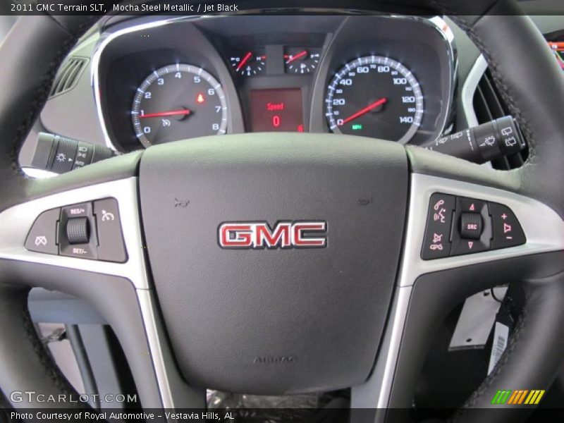 Mocha Steel Metallic / Jet Black 2011 GMC Terrain SLT