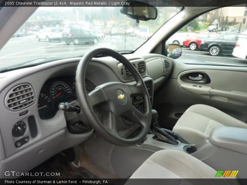 Majestic Red Metallic / Light Gray 2005 Chevrolet TrailBlazer LS 4x4