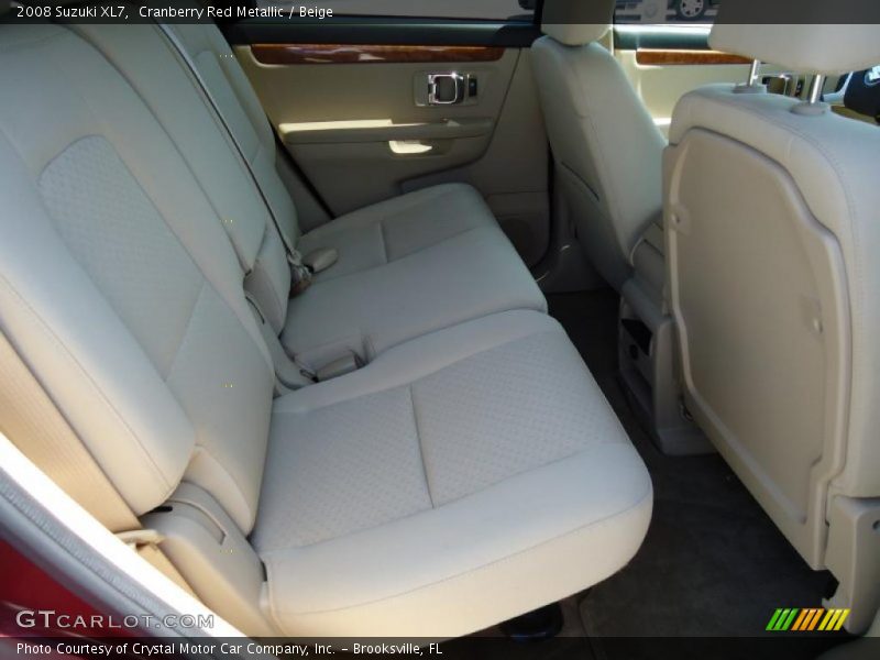 Cranberry Red Metallic / Beige 2008 Suzuki XL7