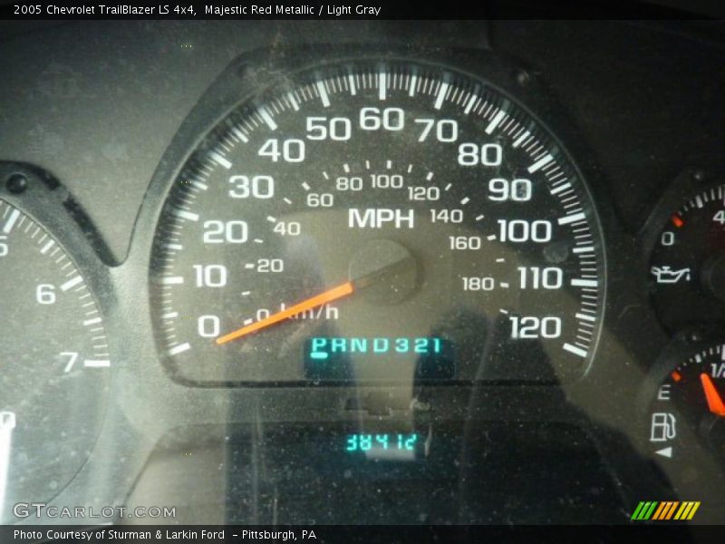 Majestic Red Metallic / Light Gray 2005 Chevrolet TrailBlazer LS 4x4