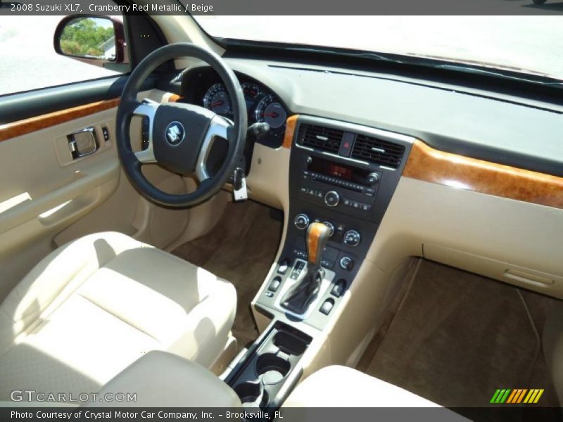 Cranberry Red Metallic / Beige 2008 Suzuki XL7