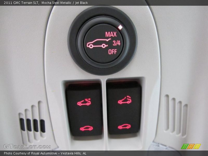 Mocha Steel Metallic / Jet Black 2011 GMC Terrain SLT