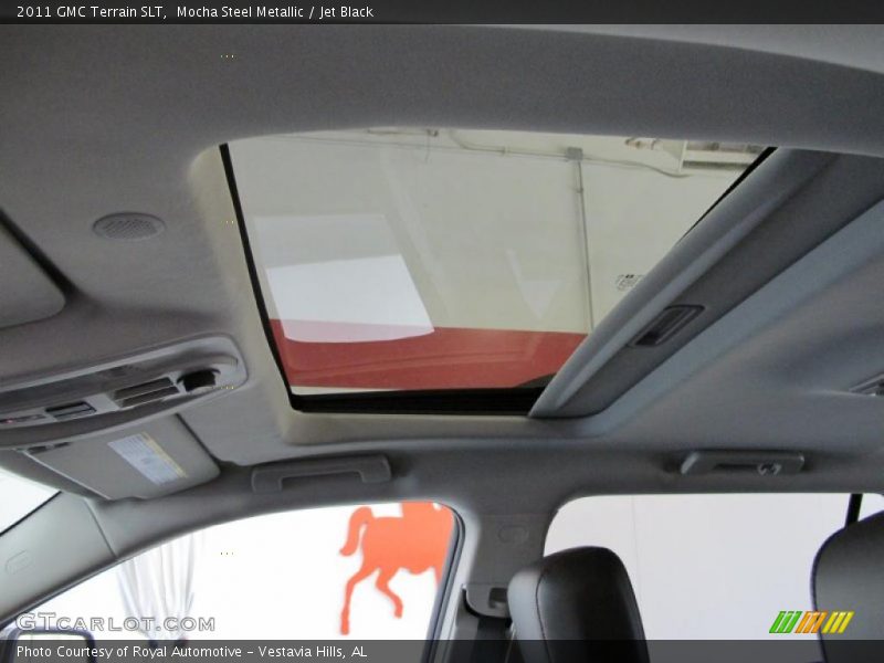 Mocha Steel Metallic / Jet Black 2011 GMC Terrain SLT