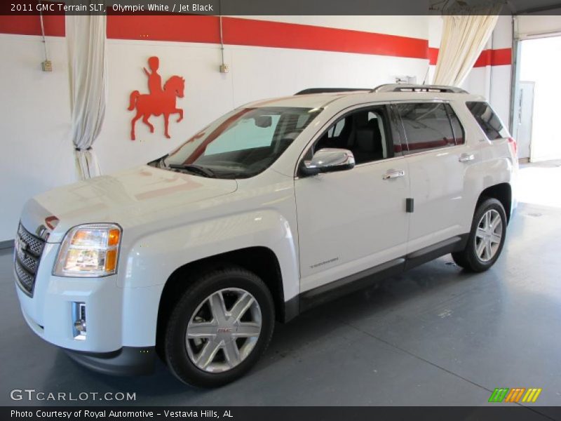 Olympic White / Jet Black 2011 GMC Terrain SLT