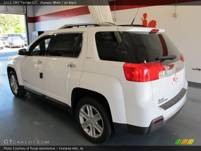 Olympic White / Jet Black 2011 GMC Terrain SLT