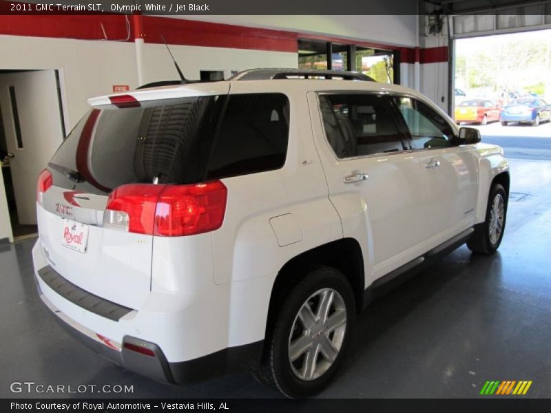 Olympic White / Jet Black 2011 GMC Terrain SLT