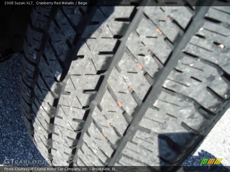 Cranberry Red Metallic / Beige 2008 Suzuki XL7
