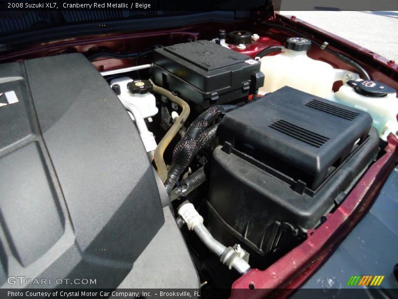 Cranberry Red Metallic / Beige 2008 Suzuki XL7