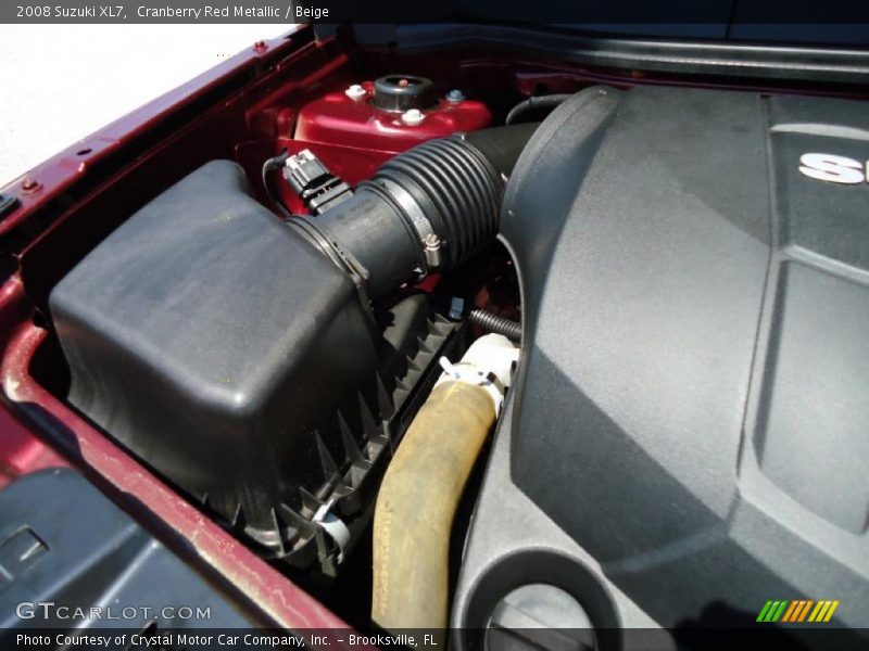 Cranberry Red Metallic / Beige 2008 Suzuki XL7