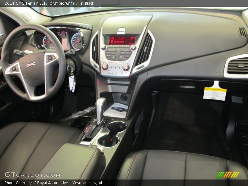 Olympic White / Jet Black 2011 GMC Terrain SLT