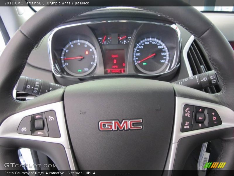 Olympic White / Jet Black 2011 GMC Terrain SLT
